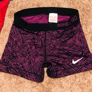 Nike purple shorts never worn limited ed